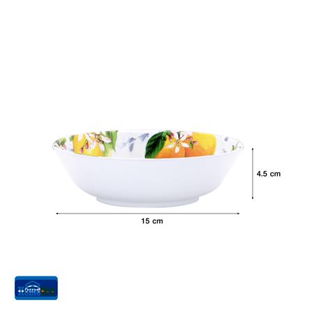 ชามเมลามีน 6 นิ้ว KECH LEMON TREE_5