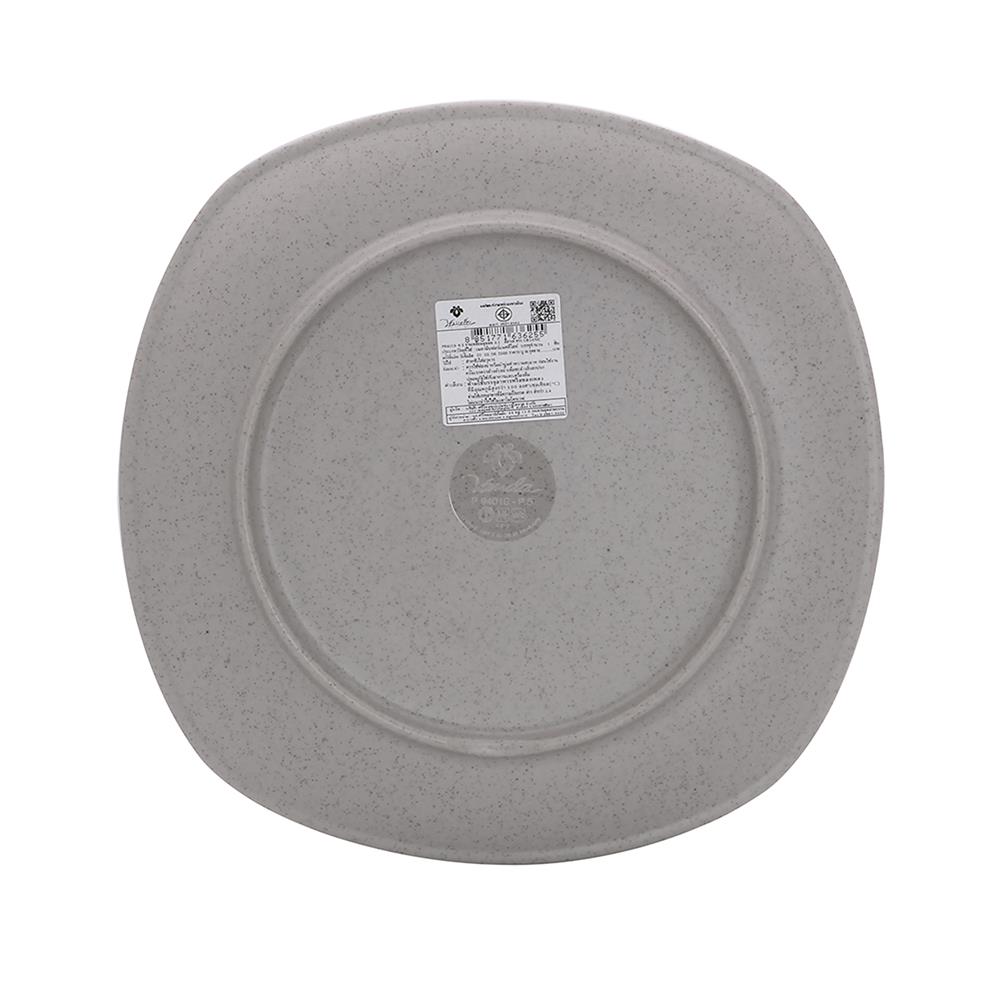 จานเมลามีนเหลี่ยม 9.5 นิ้ว VANDA LATE ORGANIC