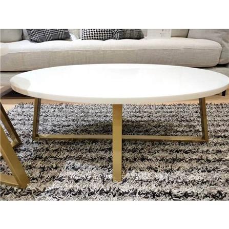 โต๊ะกลาง SB FURNITURE JAYLER 19210419 100 ซม. สีขาว_4