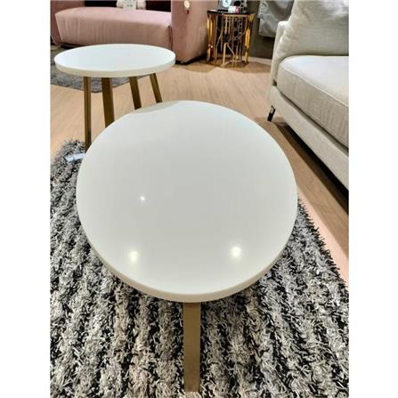 โต๊ะกลาง SB FURNITURE JAYLER 19210419 100 ซม. สีขาว_5