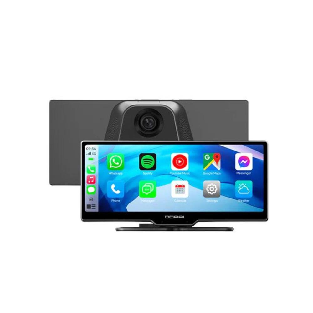 กล้องติดรถยนต์พร้อมจอสัมผัส DDPAI M5S 2K สีดำ