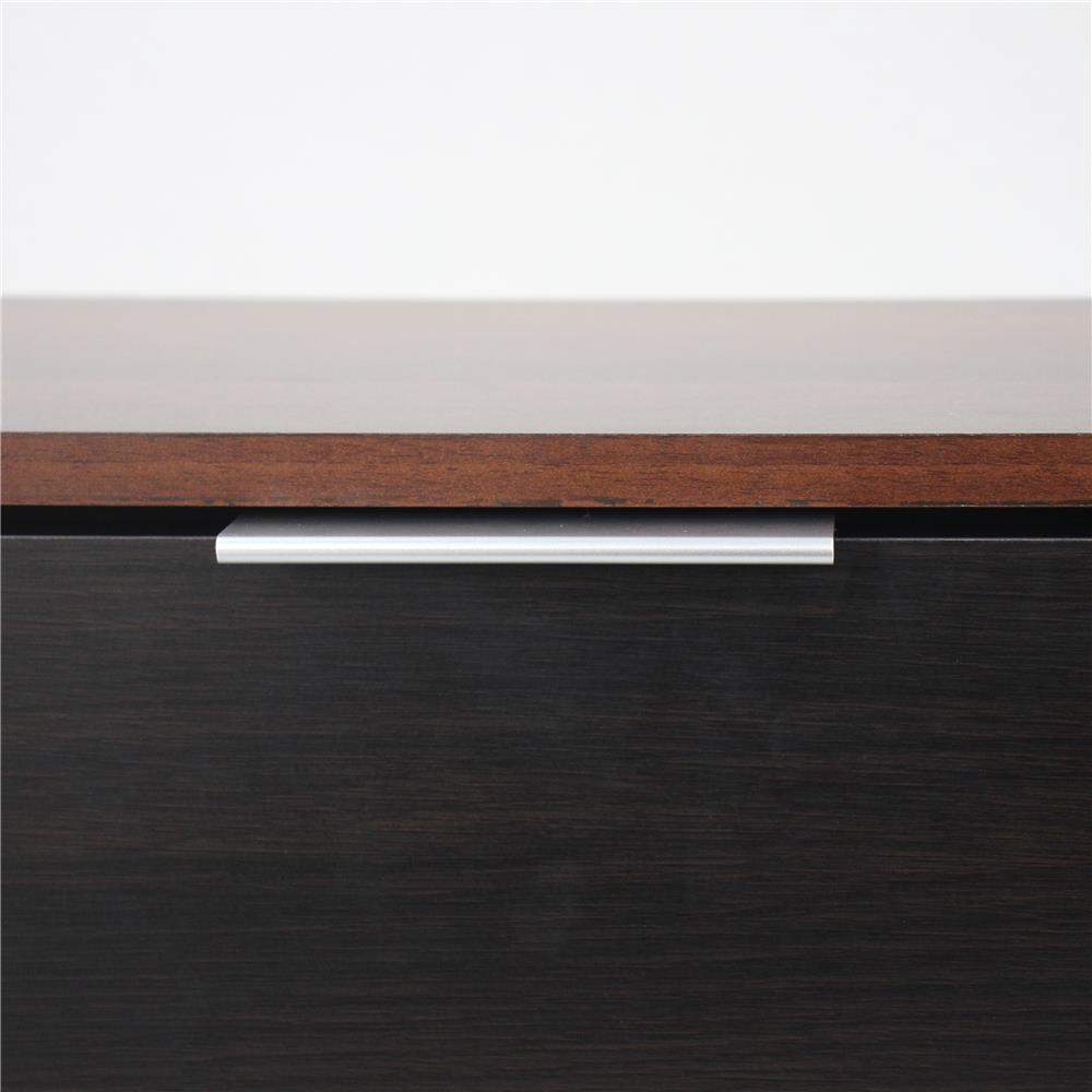 ตู้วางรองเท้า LUVORA SCHUHREAL LVR0037 120 ซม. สีดำ/น้ำตาลเข้ม