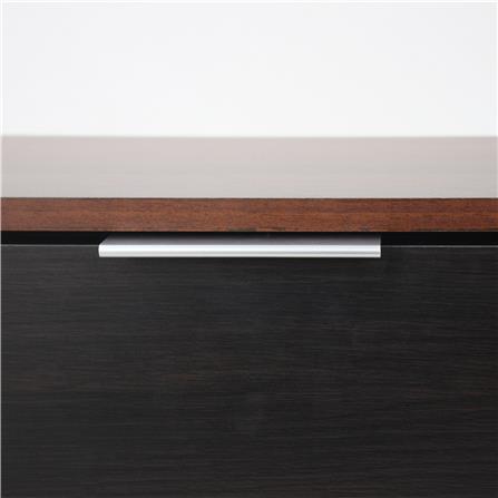 ตู้วางรองเท้า LUVORA SCHUHREAL LVR0037 120 ซม. สีดำ/น้ำตาลเข้ม_5