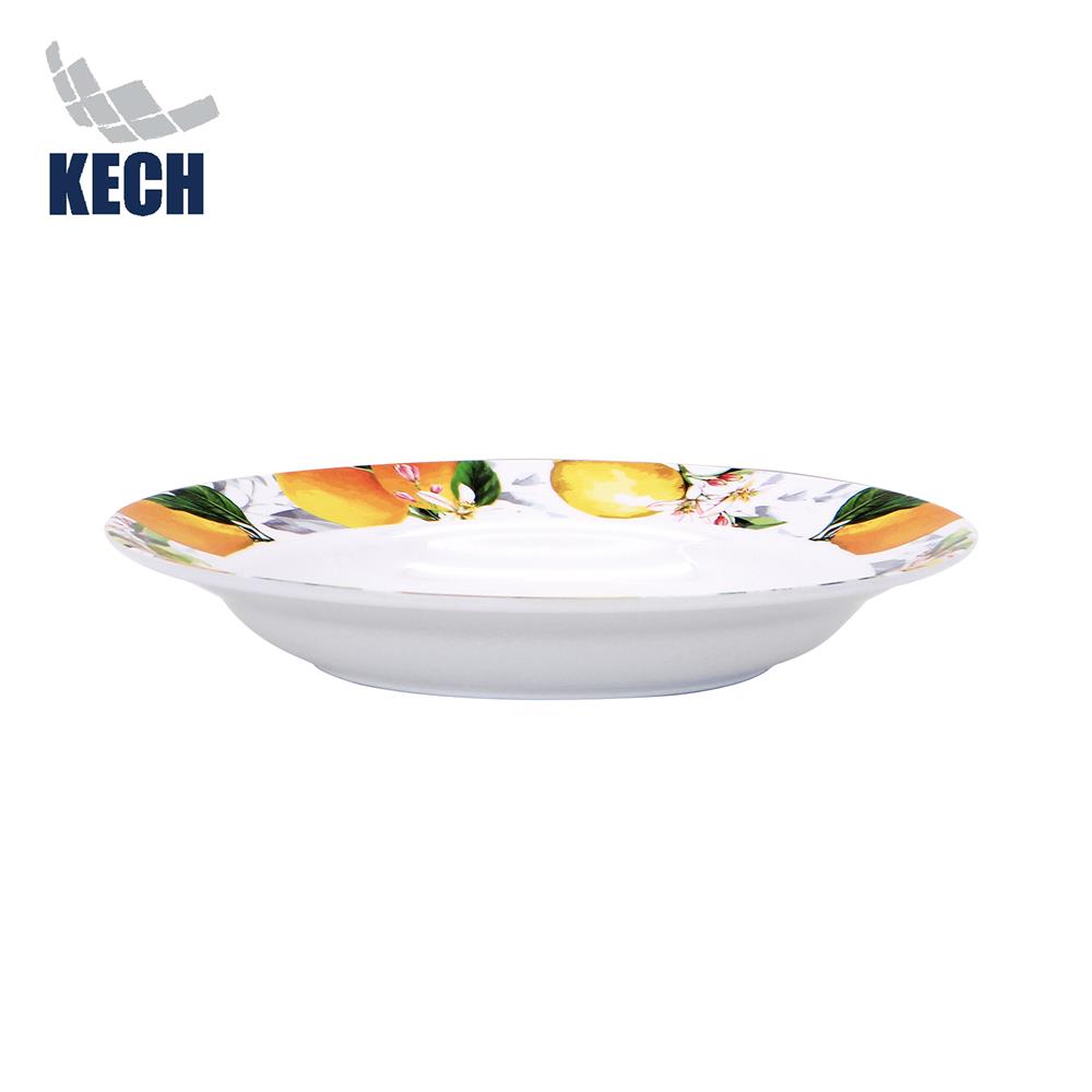 จานเมลามีนลึก 8 นิ้ว KECH LEMON TREE