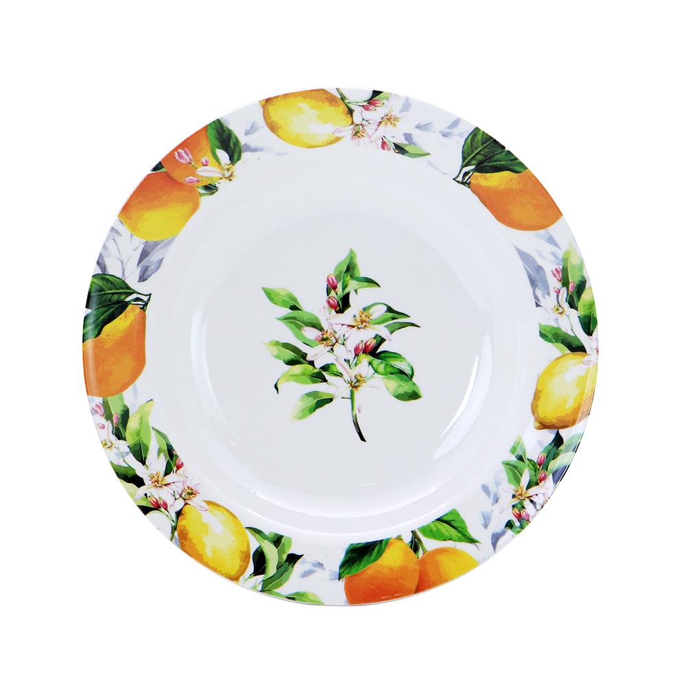 จานเมลามีนลึก 8 นิ้ว KECH LEMON TREE