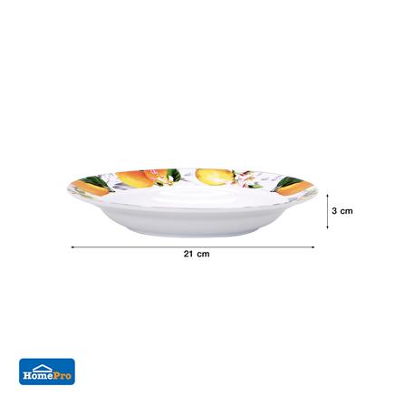 จานเมลามีนลึก 8 นิ้ว KECH LEMON TREE_5
