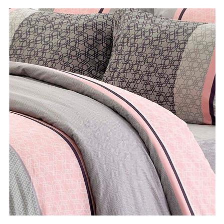 ชุดผ้าปูที่นอน 5 ฟุต 6 ชิ้น TULIP DELIGHT 60205-DL070_1