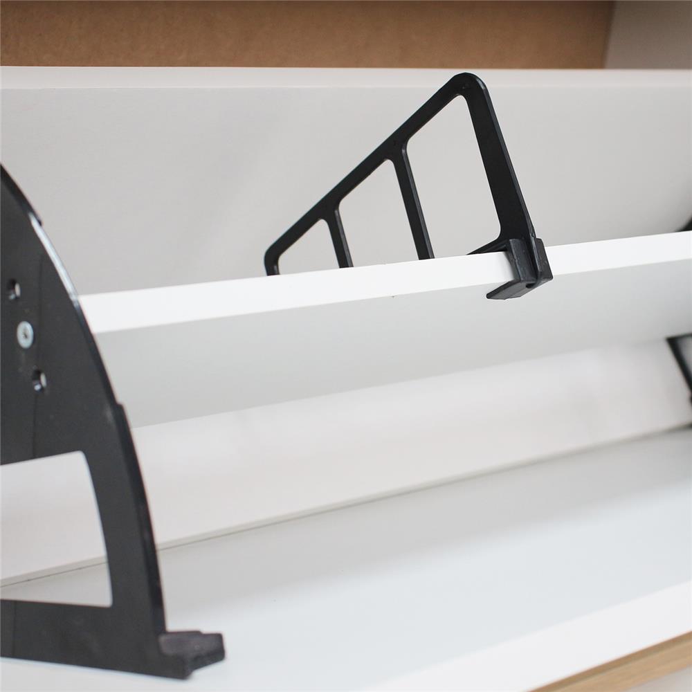 ตู้วางรองเท้า LUVORA SCHUHREAL LVR0038 120 ซม. สีขาว/โอ๊ค