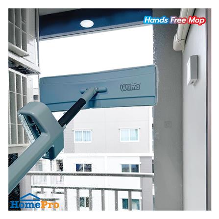 ไม้ถูพื้นรีดน้ำในตัว WILMA 11x4x130 ซม. สีฟ้า_7