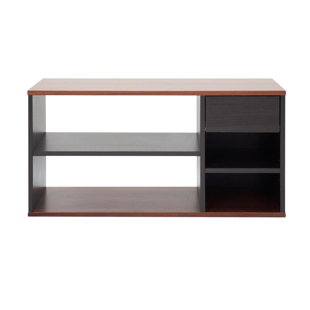 ชั้นวางรองเท้า LUVORA SCHUHREAL LVR0039 80 ซม. สีดำ/น้ำตาลเข้ม