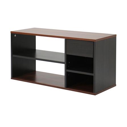 ชั้นวางรองเท้า LUVORA SCHUHREAL LVR0039 80 ซม. สีดำ/น้ำตาลเข้ม