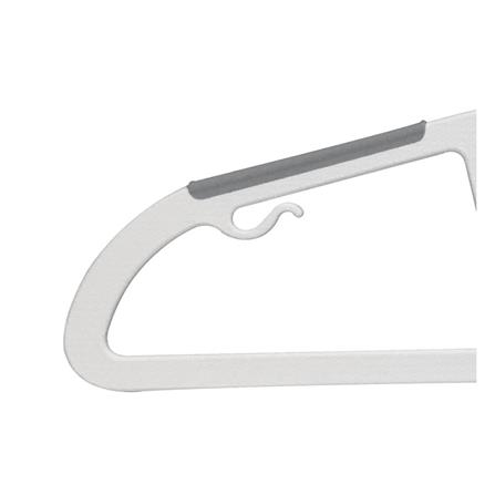 ไม้แขวนเสื้อ PLIM OLIVE 14918 สีขาว/เทา แพ็ก 5 ชิ้น_4