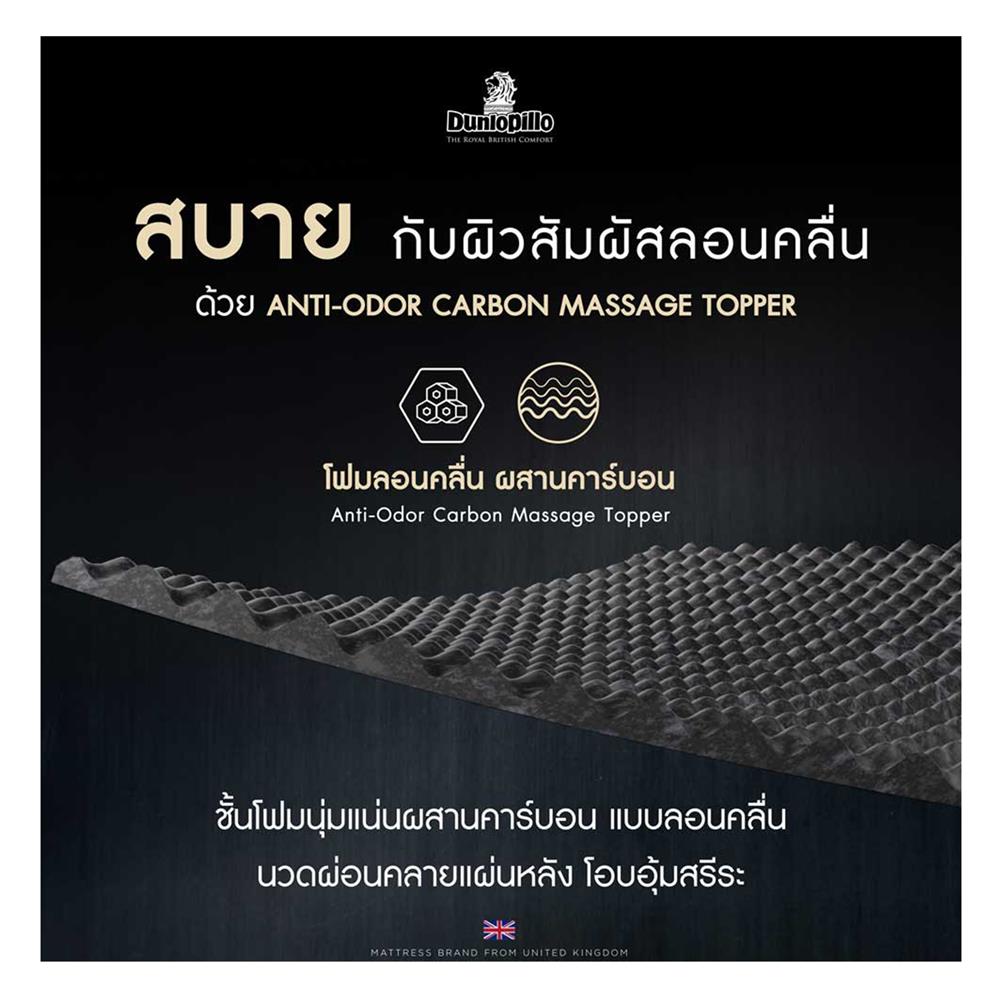 ที่นอน 6 ฟุต DUNLOPILLO DONALD พร้อมชุดเครื่องนอน 11 ชิ้น