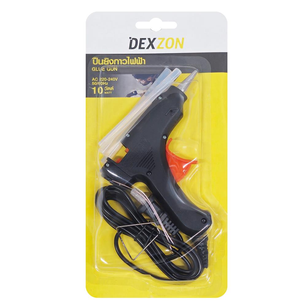 ปืนยิงกาว DEXZON TG-03 10 วัตต์ สีดำ