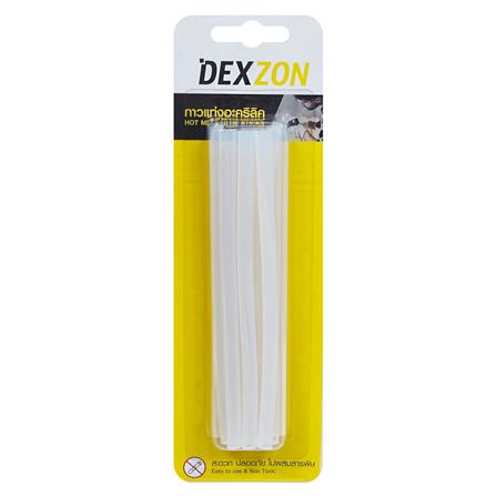 กาวแท่ง DEXZON 5/16 นิ้ว สีใส แพ็ก 12 ชิ้น_2