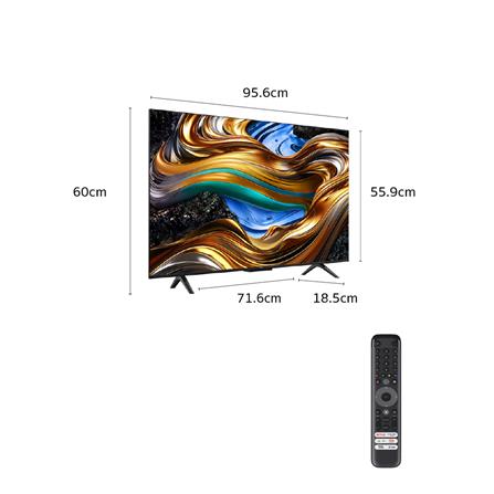 ทีวีแอลอีดี 43 นิ้ว TCL (4K, LED, GOOGLE TV) 43P755_5