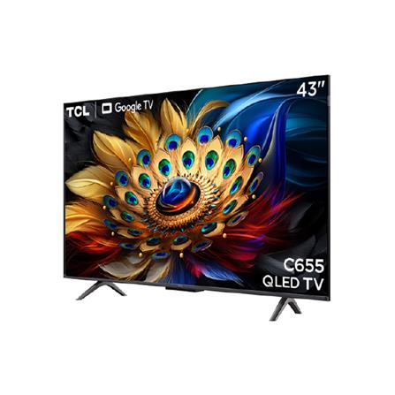ทีวีคิวแอลอีดี 43 นิ้ว TCL (4K, QLED, GOOGLE TV) 43C655_1