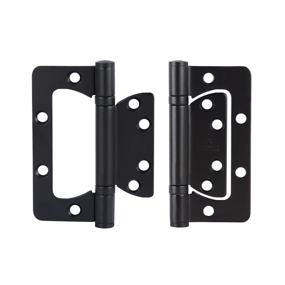 บานพับ ไม่เซาะร่อง 4X3 นิ้ว X 2.5 มม. HAFELE 483.02.308 สีดำ (แพ็ก 3 ชิ้น)