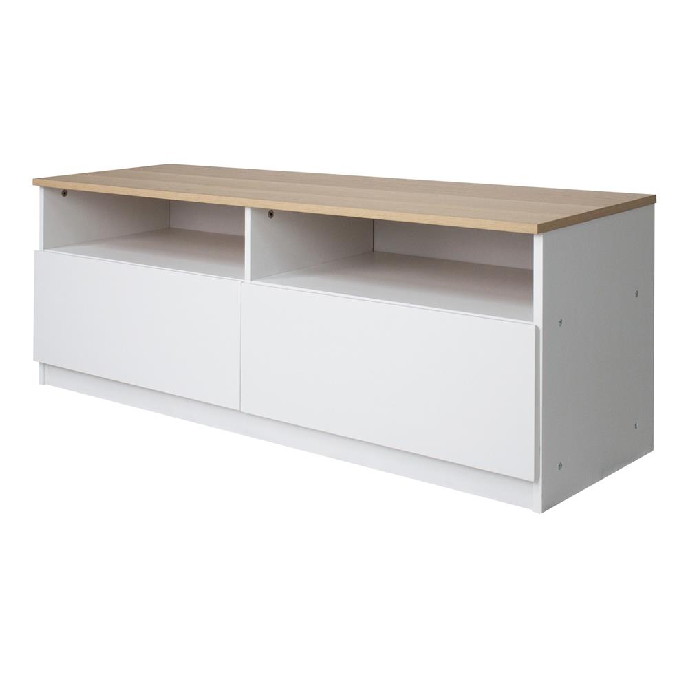 ตู้วางทีวี LUVORA ARMADIO LVR0034 120 ซม. สีขาว/โอ๊ค