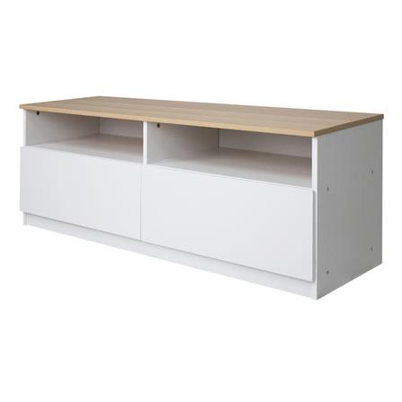 ตู้วางทีวี LUVORA ARMADIO LVR0034 120 ซม. สีขาว/โอ๊ค