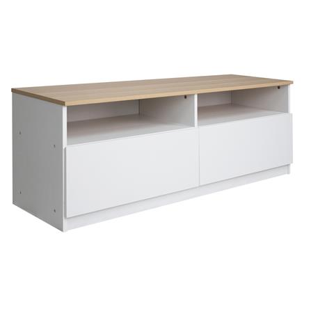 ตู้วางทีวี LUVORA ARMADIO LVR0034 120 ซม. สีขาว/โอ๊ค_2