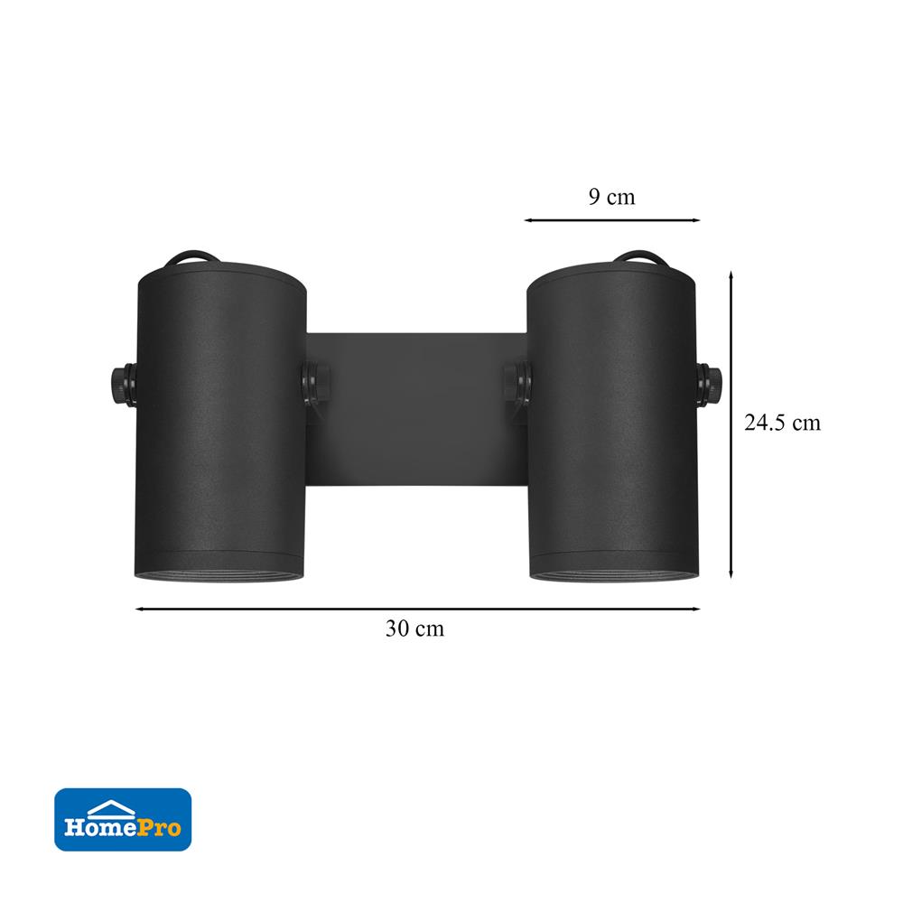 ไฟกิ่งภายนอก CARINI BO-G8302 สีดำ