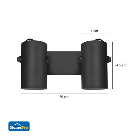 ไฟกิ่งภายนอก CARINI BO-G8302 สีดำ_5