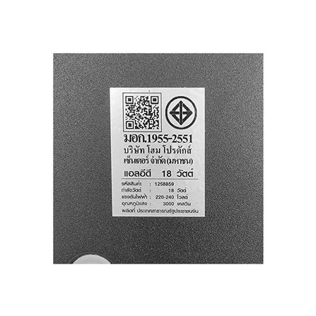 ไฟกิ่งภายนอก LED CARINI BO-WG501 18 วัตต์ WARM WHITE สีดำ_6