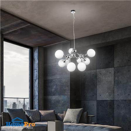 ไฟช่อ CARINI P240117-9 สีขาว/เงิน 9 หัว_3