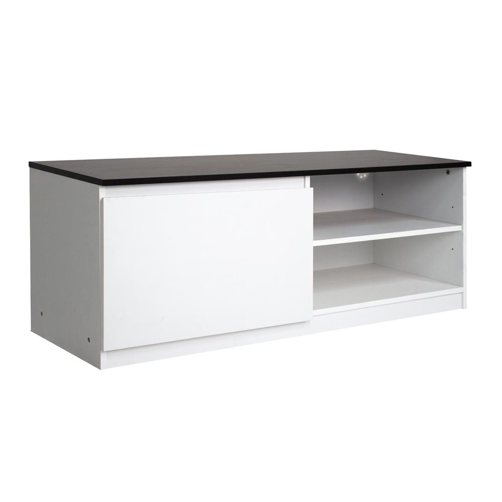 ตู้วางทีวี LUVORA ARMADIO LVR0031 120 ซม. สีขาว/น้ำตาลเข้ม