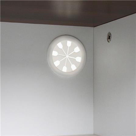 ตู้วางทีวี LUVORA ARMADIO LVR0031 120 ซม. สีขาว/น้ำตาลเข้ม_4