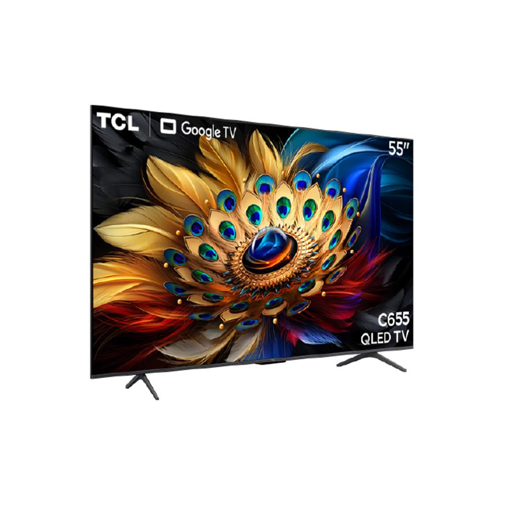 ทีวีคิวแอลอีดี 55 นิ้ว TCL (4K, QLED, GOOGLE TV) 55C655
