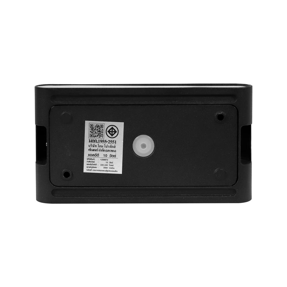 ไฟกิ่งภายนอก LED CARINI BO-T905 10 วัตต์ WARM WHITE สีดำ