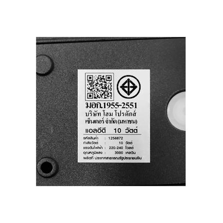 ไฟกิ่งภายนอก LED CARINI BO-T905 10 วัตต์ WARM WHITE สีดำ_7