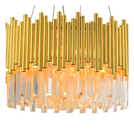 ไฟช่อ CARINI P220891-50CARGS สีทอง/ใส 4 หัว_2