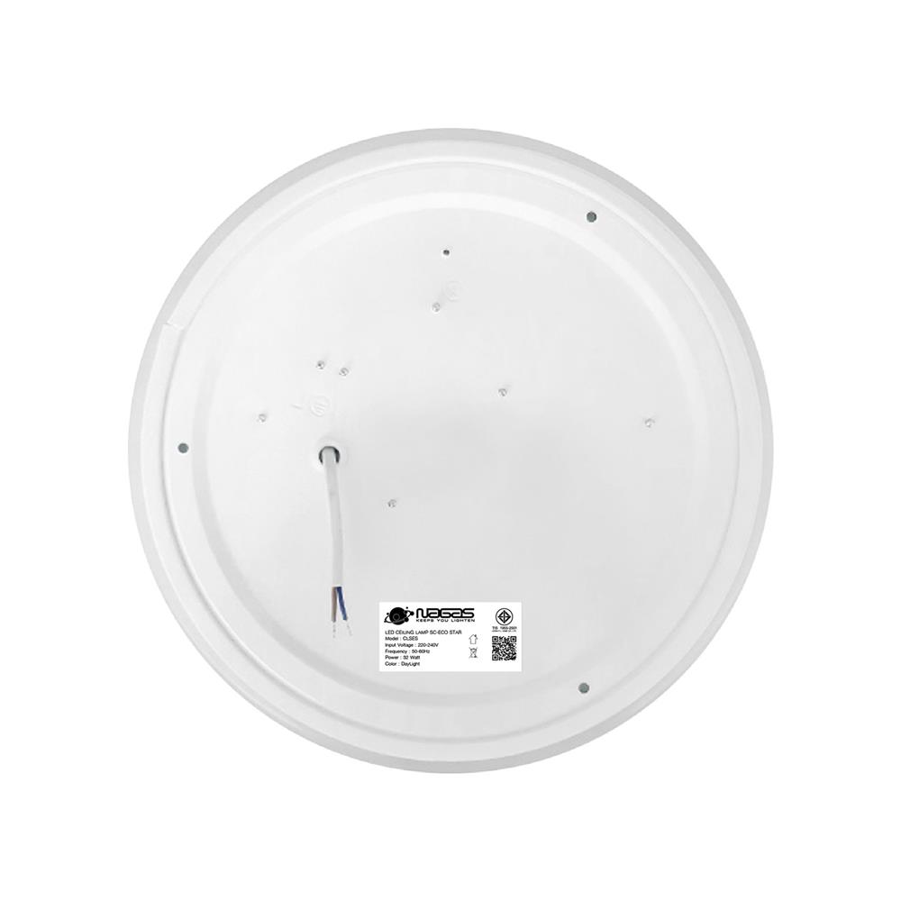 ไฟเพดาน LED NAGAS SC-ECO STAR 15 นิ้ว 32 วัตต์ DAYLIGHT สีขาว