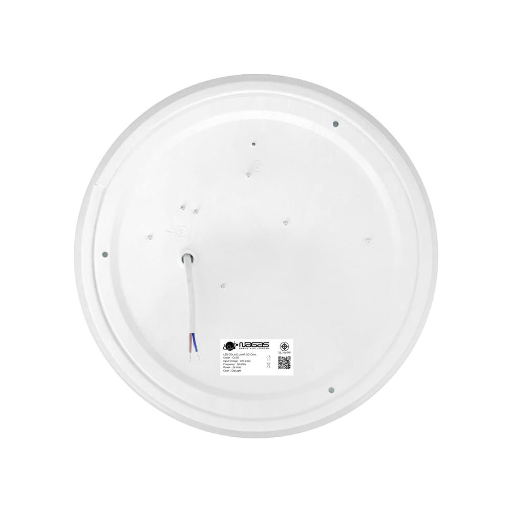 ไฟเพดาน LED NAGAS SC-OVAL 14 นิ้ว 26 วัตต์ DAYLIGHT สีขาว