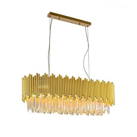 ไฟช่อ CARINI P320126 สีทอง/ใส 8 หัว_0