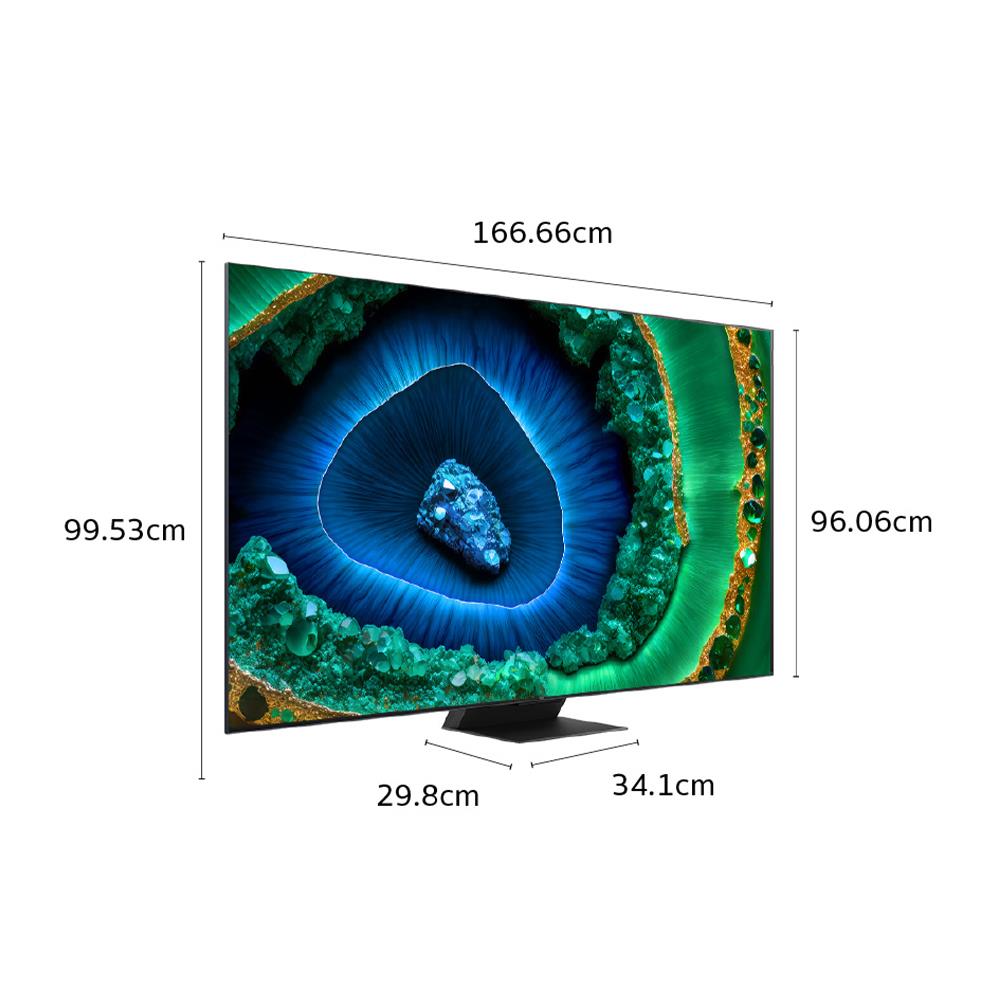 ทีวีมินิแอลอีดี 75 นิ้ว TCL (4K, MINI LED, GOOGLE TV) 75C855