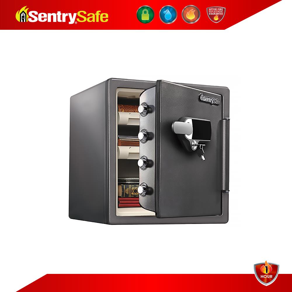 ตู้นิรภัย FINGERPRINT SENTRYSAFE SFW123UVC สีเทา