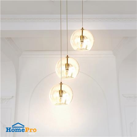 ไฟช่อ CARINI P200820-3CARGS สีทอง/ใส 3 หัว_3