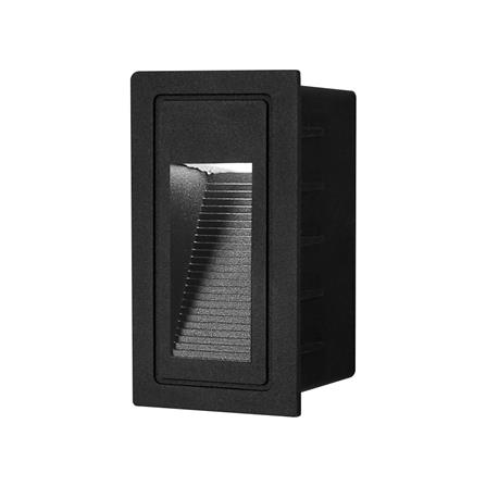 ไฟผนังภายนอก LED CARINI BO-Y1211 3 วัตต์ WARM WHITE สีดำ_0