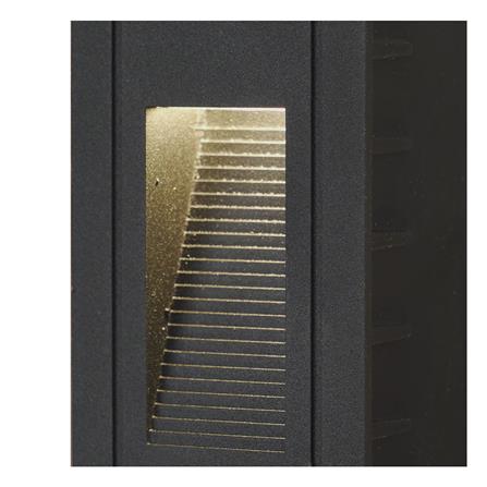 ไฟผนังภายนอก LED CARINI BO-Y1211 3 วัตต์ WARM WHITE สีดำ_2