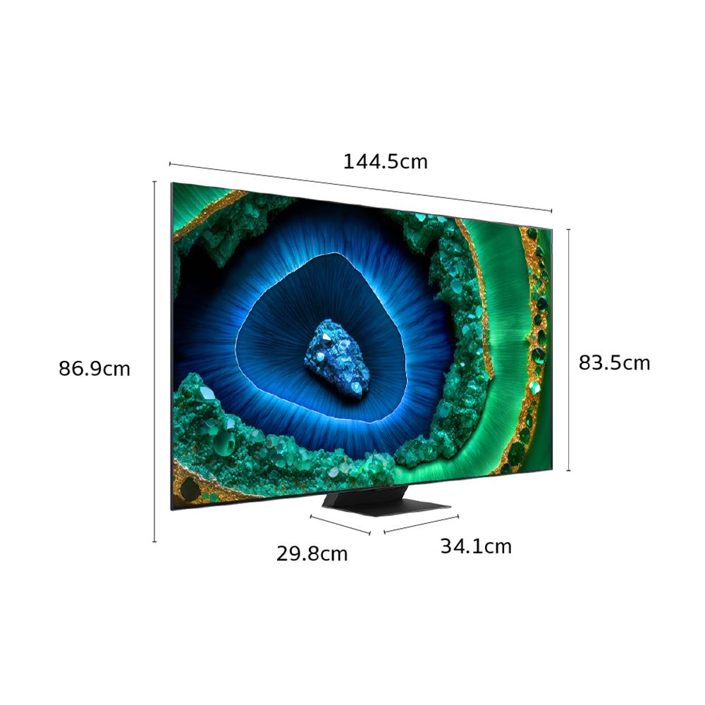 ทีวีมินิแอลอีดี 65 นิ้ว TCL (4K, MINI LED, GOOGLE TV) 65C855