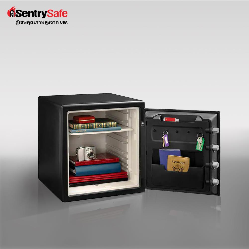 ตู้นิรภัย FINGERPRINT SENTRYSAFE SFW123BSC สีดำ