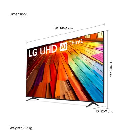 ทีวีแอลอีดี 65 นิ้ว LG (4K, LED, SMART TV) 65UT8050PSB.ATM_6