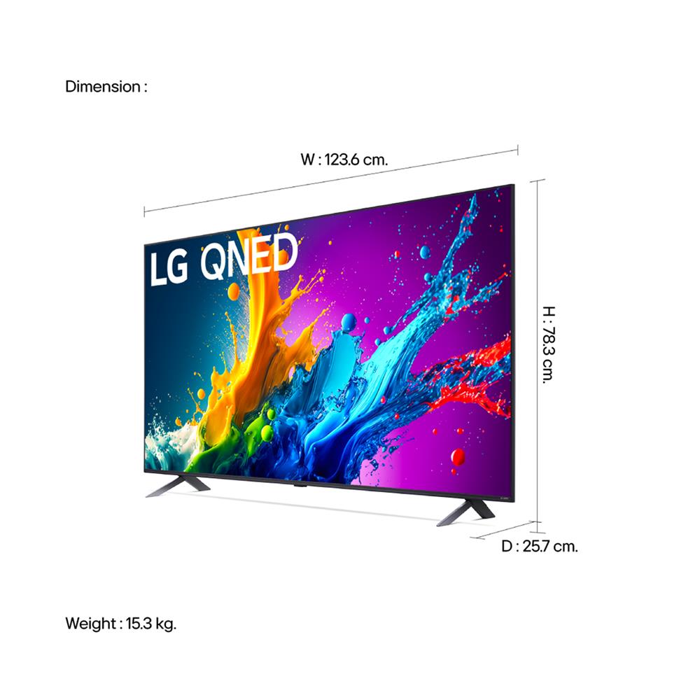 ทีวีคิวเอ็นอีดี 55 นิ้ว LG (4K, QNED, SMART TV) 55QNED80TSA.ATM