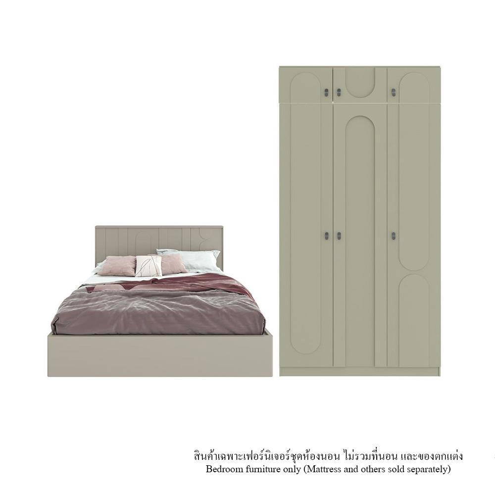 ชุดห้องนอน 6 ฟุต SB FURNITURE LAVIQUE 59060387 สีครีม