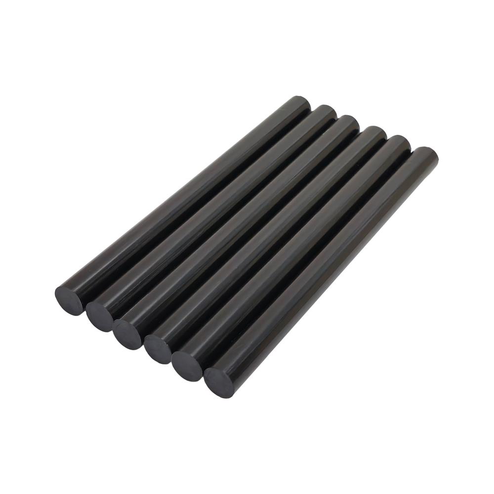 กาวแท่ง DEXZON 1/2 นิ้วX15 ซม. สีดำ แพ็ก 6 ชิ้น