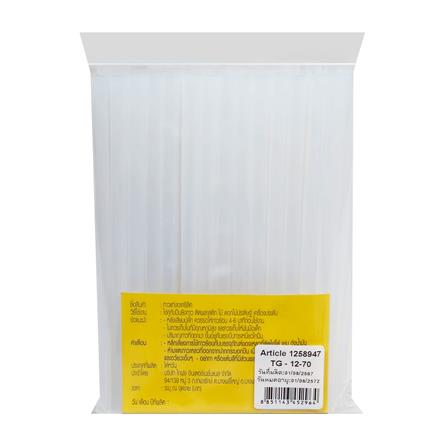 กาวแท่ง DEXZON 5/16 นิ้วX15 ซม. สีใส แพ็ก 70 ชิ้น_2